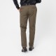 Pantalon chino bronze en coton responsable