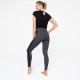 Legging respirant à bandes noires