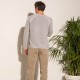 Pantalon cargo couleur mastic en coton responsable