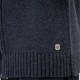 Gilet navy en grosses mailles