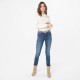 Jean slim bleu indémodable en coton responsable