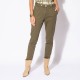 Pantalon chino kaki en coton responsable