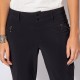 Pantalon noir en maille technique seconde peau et polyamide recyclé