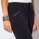 Pantalon noir en maille technique seconde peau et polyamide recyclé