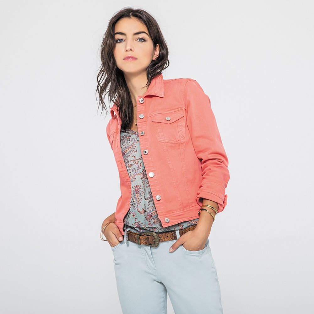 veste en jean corail VENTILO